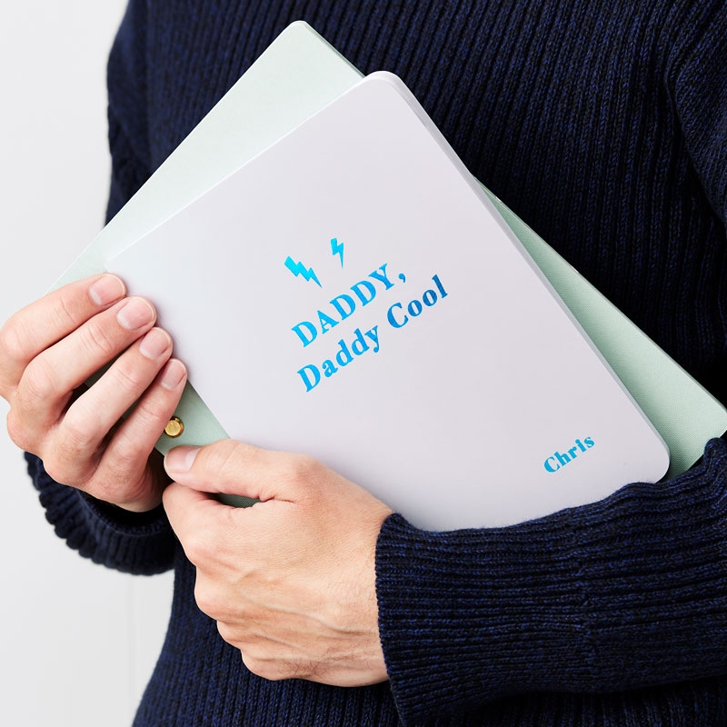 Daddy, Daddy Cool Foiled Notebook