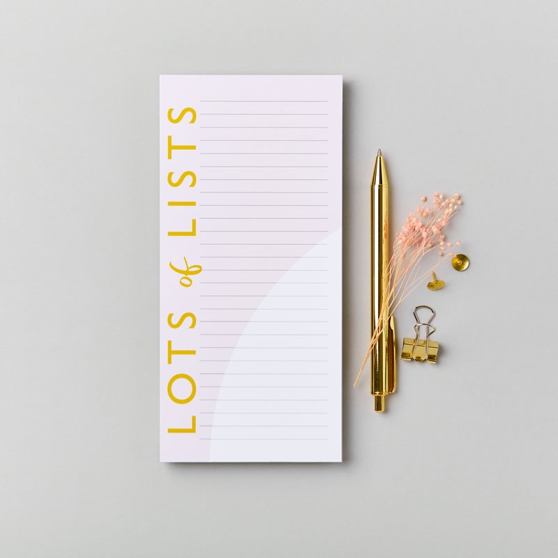 Lots of Lists Desk Pad