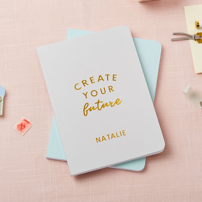 Create Your Future Foiled Notebook