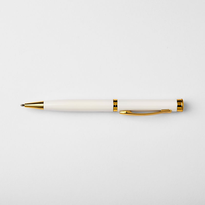 White And Gold Pen