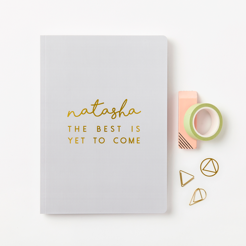 The Best Foiled Softback Notebook