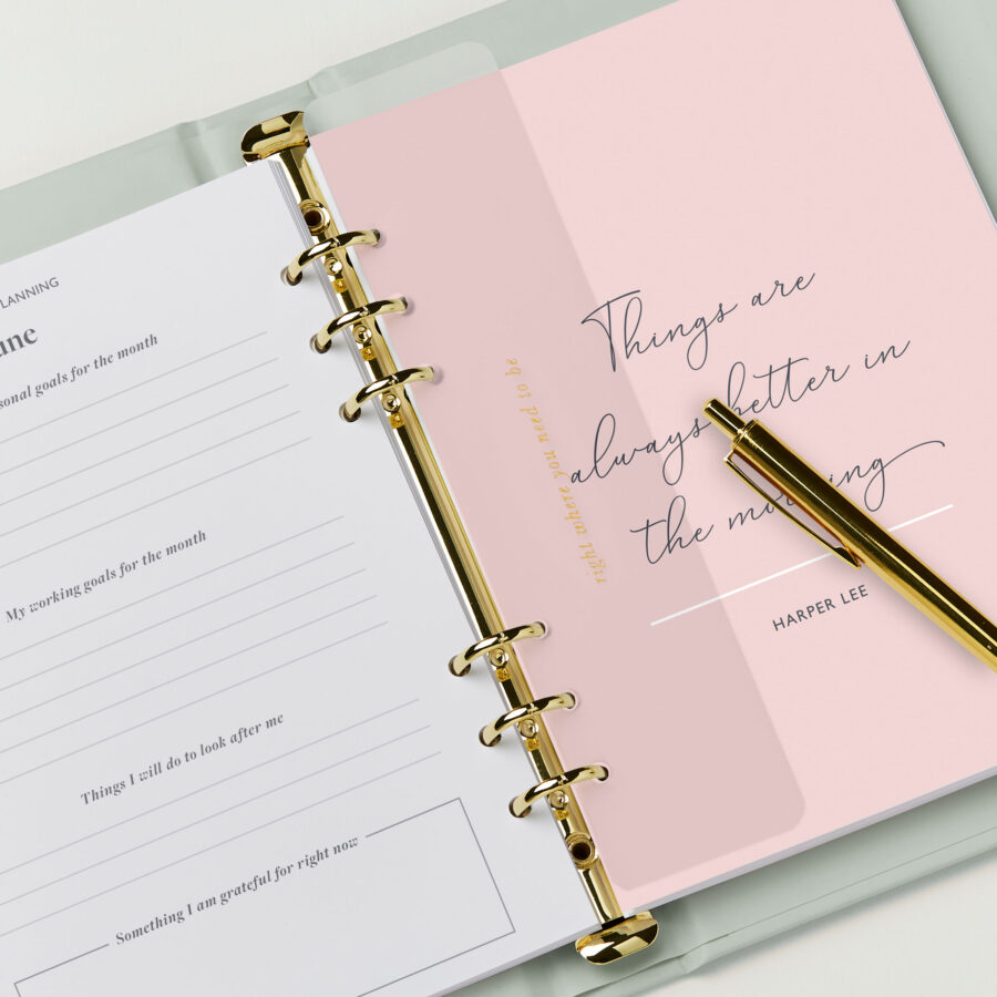 Personalised Make It Happen Life Planner | Martha Brook