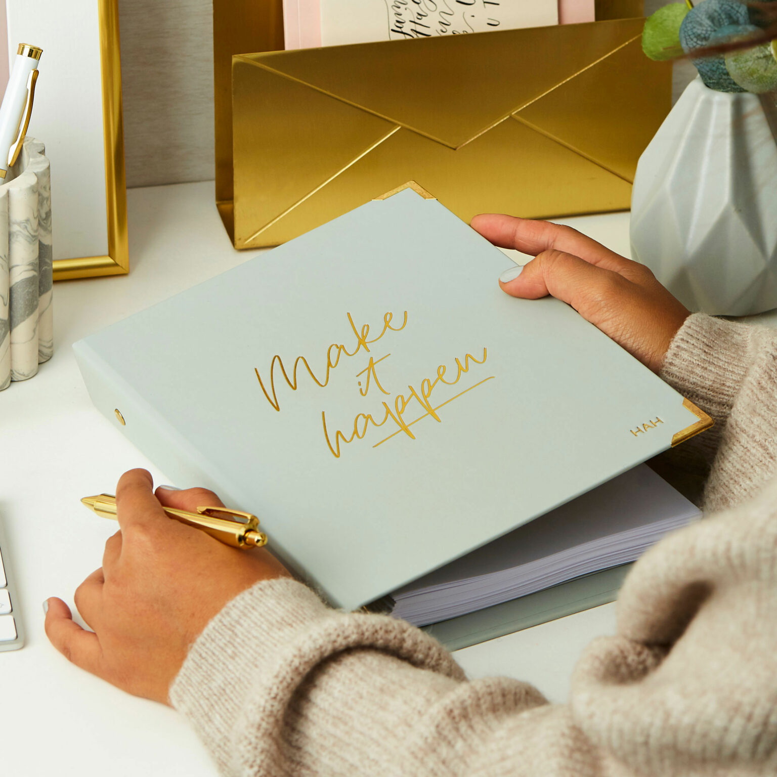Personalised Make It Happen Life Planner | Martha Brook