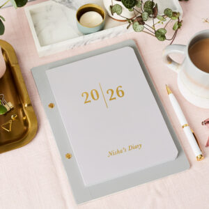 martha brook personalised stationery personalised analogue 2026 weekly diary