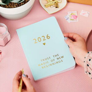 martha brook personalised stationery personalised any text 2026 softback diary.